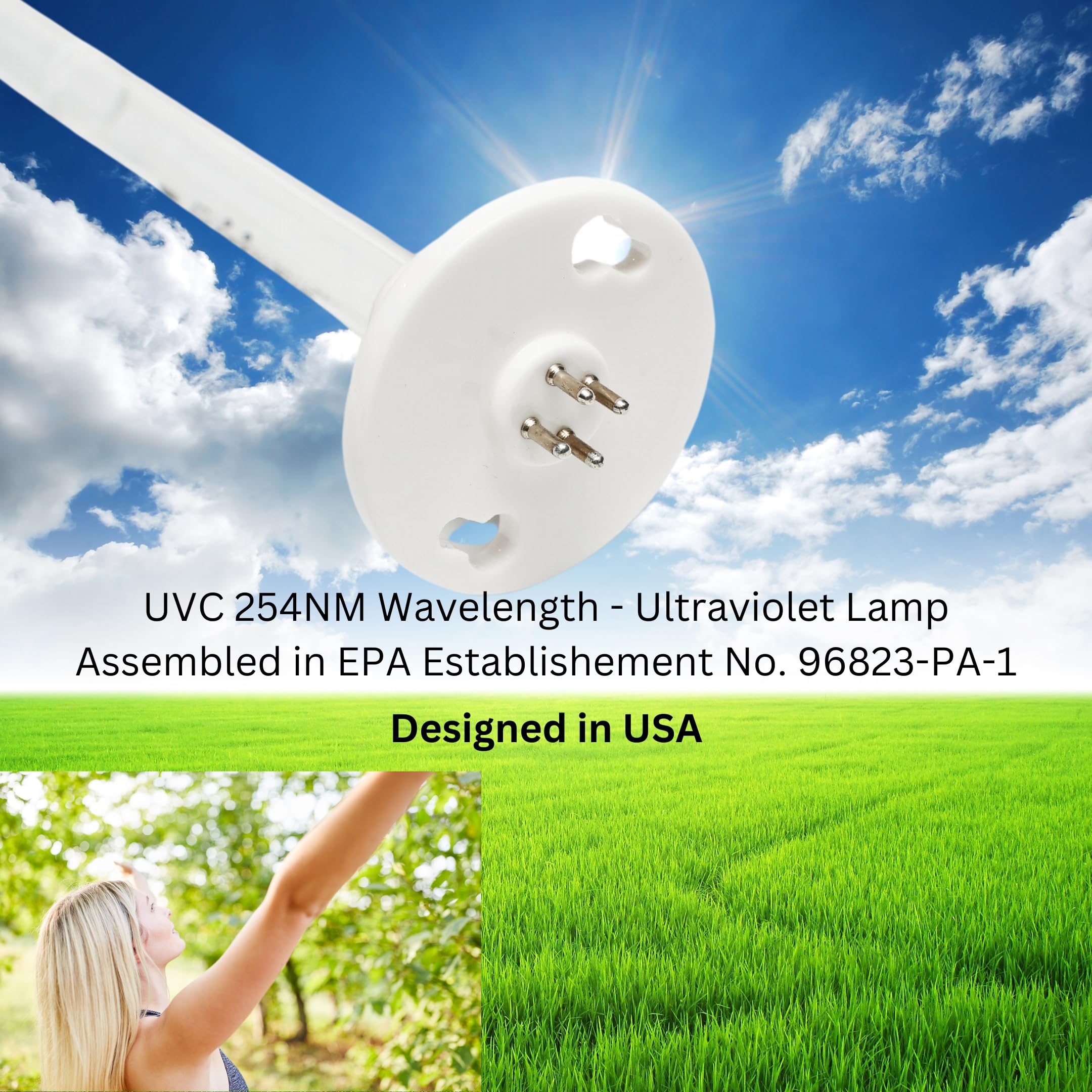 Amazon.com: 213802-00 213554-00 UV Lamp | Compatible with 09980